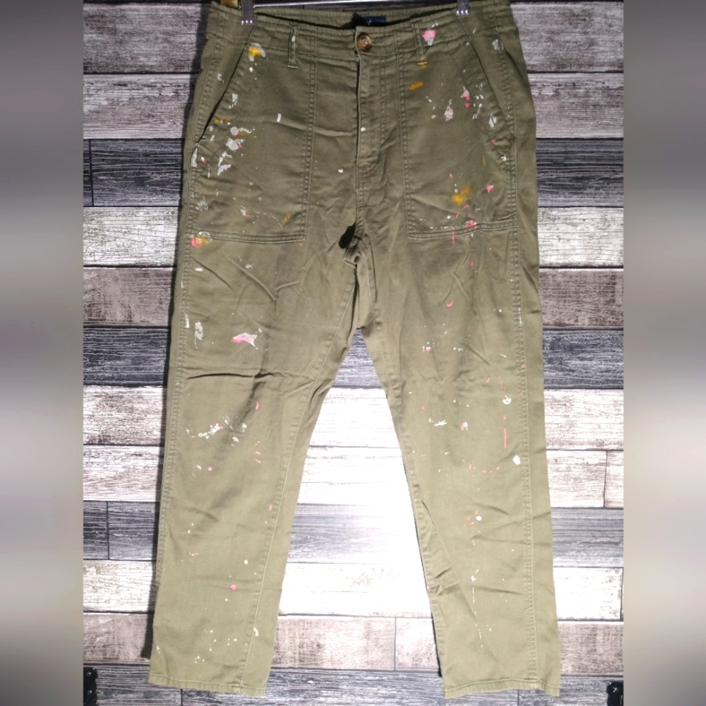 American Eagle Boy Crop Stretch size 4